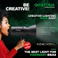LED professional photo light video light LED 80W RGB, ΡΕΥΜΑΤΟΣ 220VCA ή ΜΕ 2 ΜΠΑΤΑΡΙΕΣ ΤΥΠΟΥ SONY NP-F, PATONA Premium